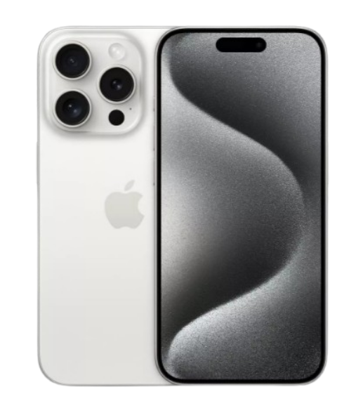 Apple iPhone 15 Pro 256GB White Titanium (вживаний, ідеальний стан) A E-Sim